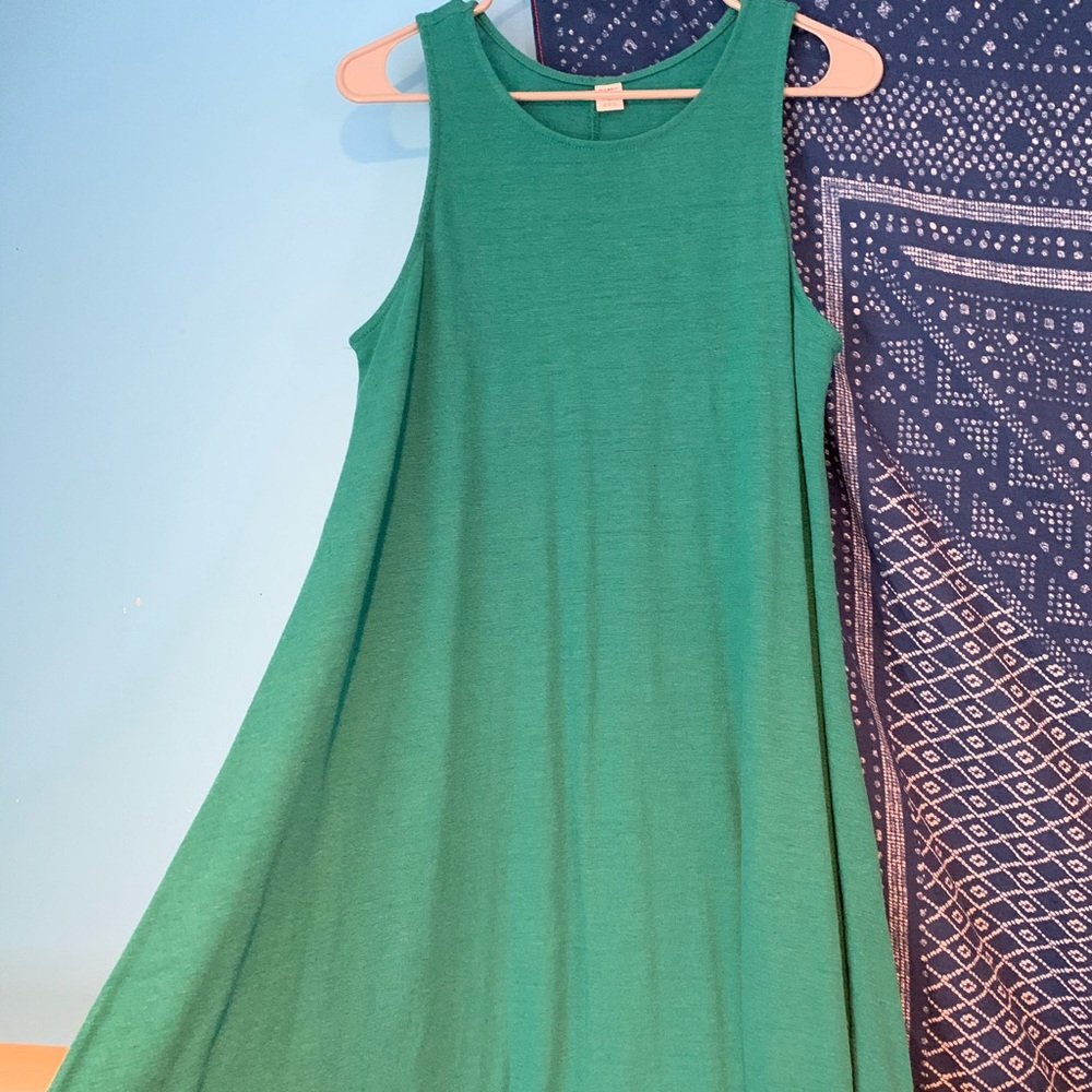 Knee length tank top dress